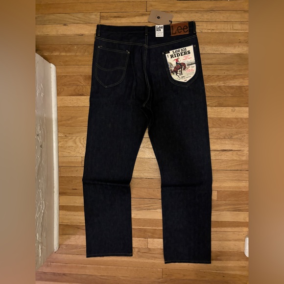 NWT Men’s Lee 101 Riders from the Archives in Dry (6MJ1013), Size 36x34 - Picture 7 of 7